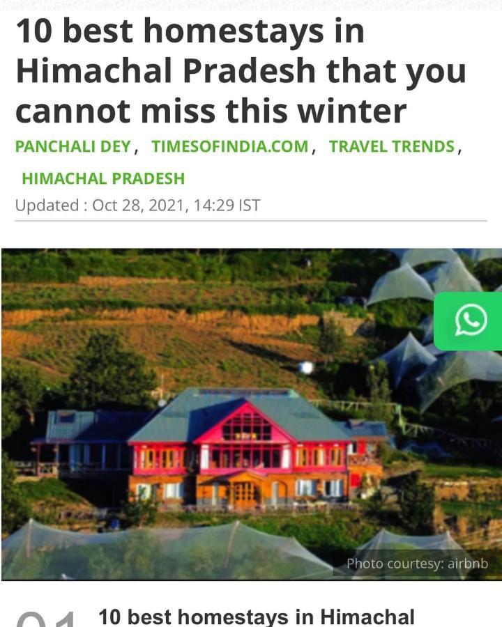 Meena Bagh Ratnari- An Apple Orchard Bungalow Bagi Esterno foto